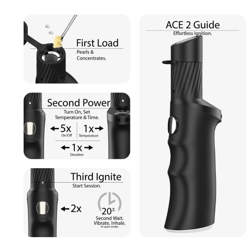 Black   Series   -   Ace   2   Concentrate   Vaporizer